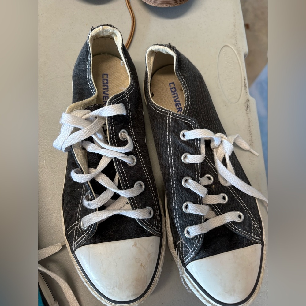 Converse Classic Black and White Sneakers